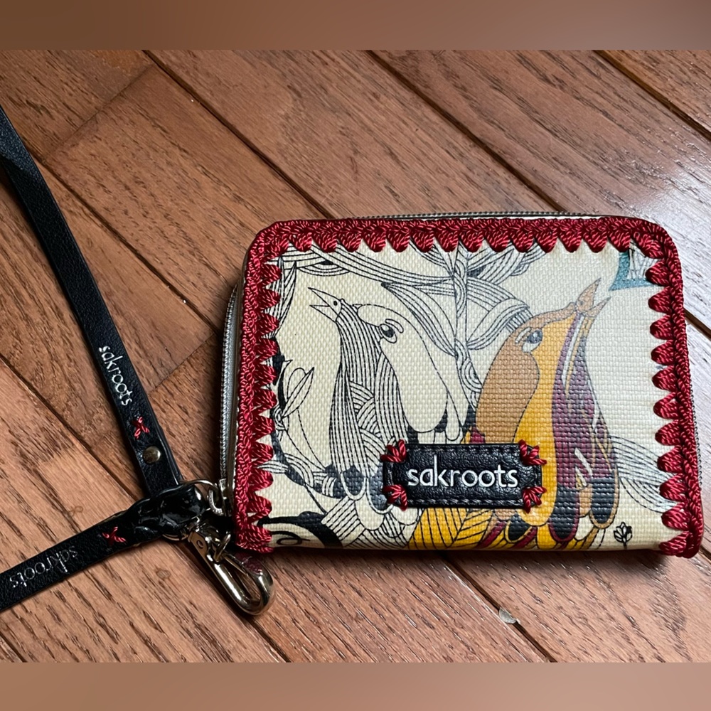 Sakroots Zip-Around Wristlet Wallet 🕊️